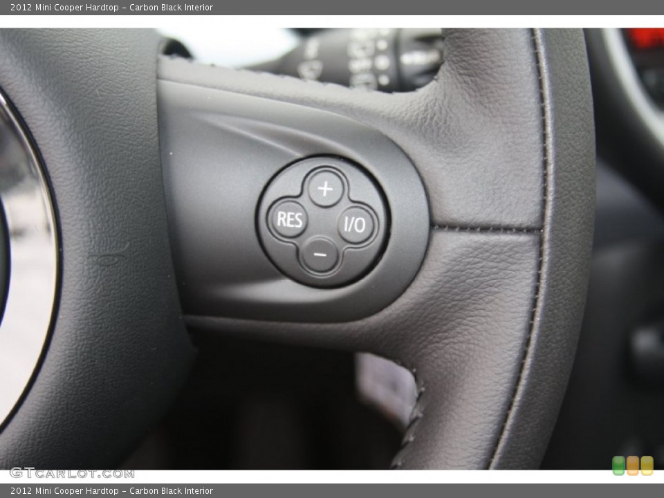Carbon Black Interior Controls for the 2012 Mini Cooper Hardtop #55869094