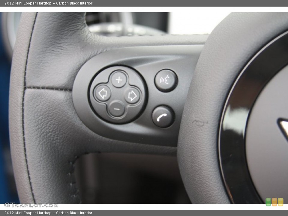 Carbon Black Interior Controls for the 2012 Mini Cooper Hardtop #55869100