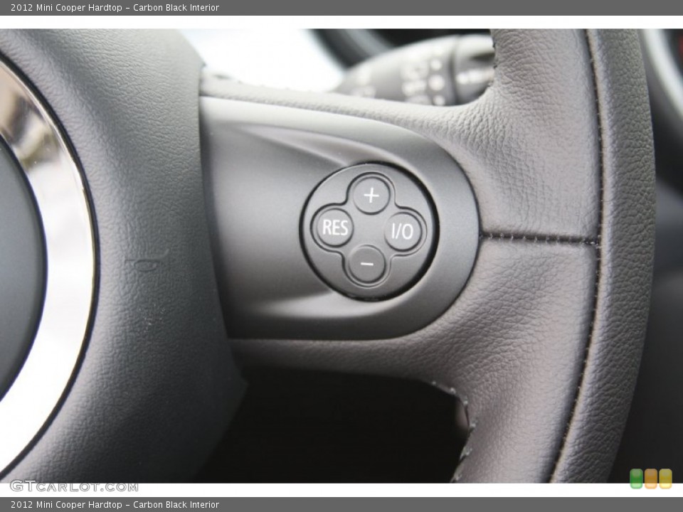 Carbon Black Interior Controls for the 2012 Mini Cooper Hardtop #55869238