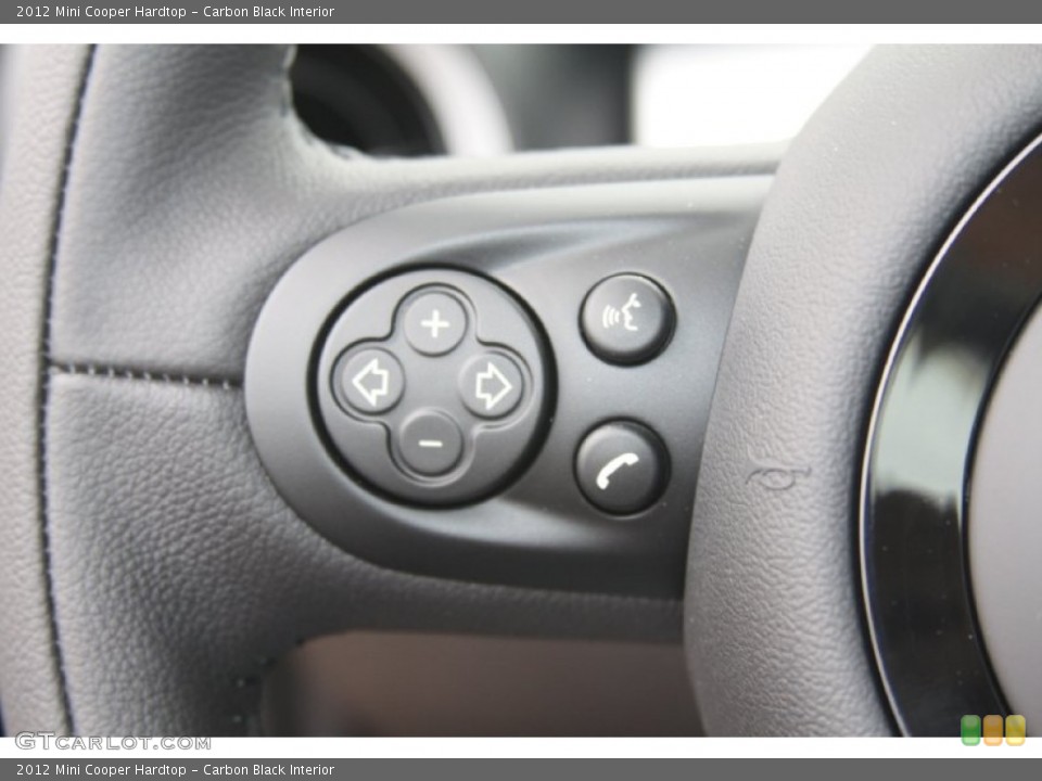 Carbon Black Interior Controls for the 2012 Mini Cooper Hardtop #55869244
