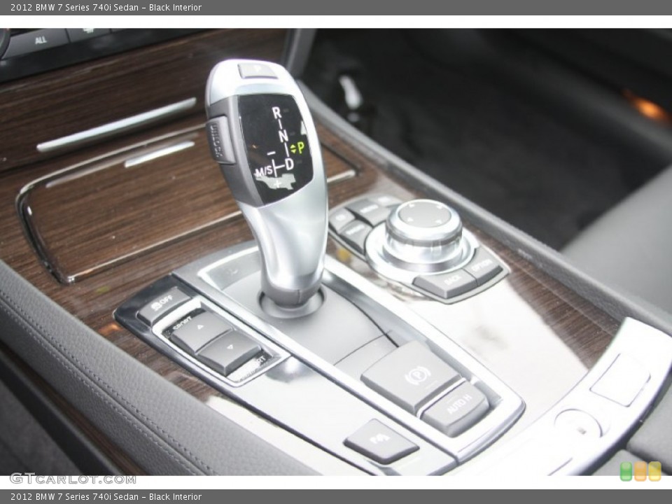 Black Interior Transmission for the 2012 BMW 7 Series 740i Sedan #55869874