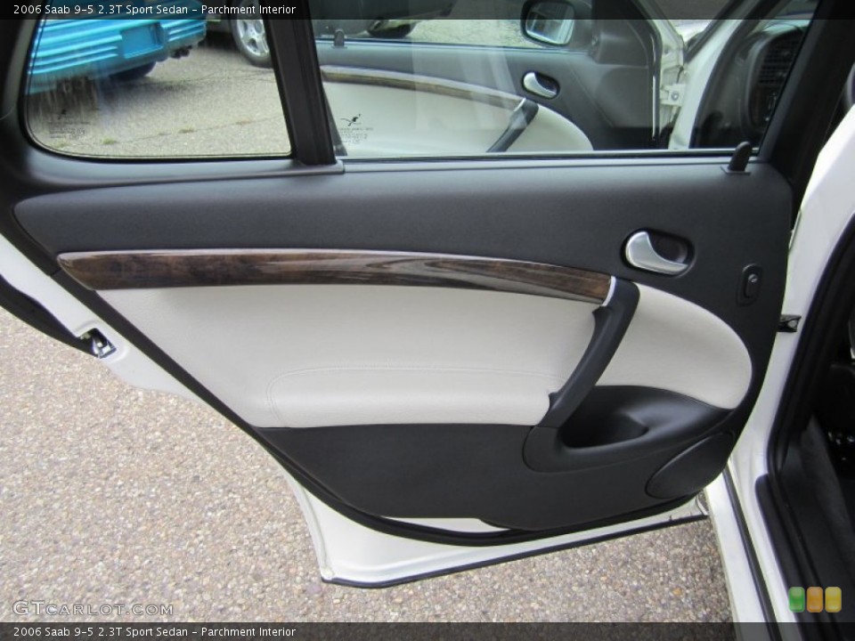 Parchment Interior Door Panel for the 2006 Saab 9-5 2.3T Sport Sedan #55872785