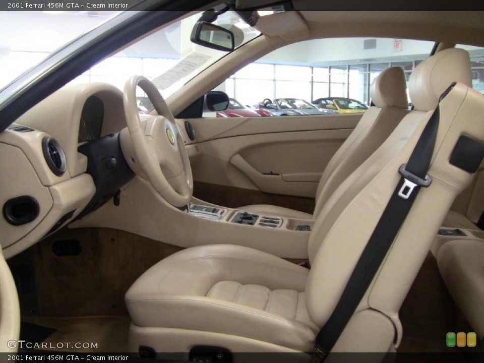 Cream Interior Photo for the 2001 Ferrari 456M GTA #55874199