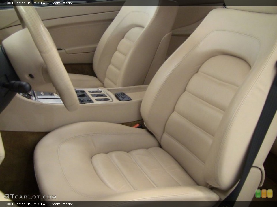Cream Interior Photo for the 2001 Ferrari 456M GTA #55874205