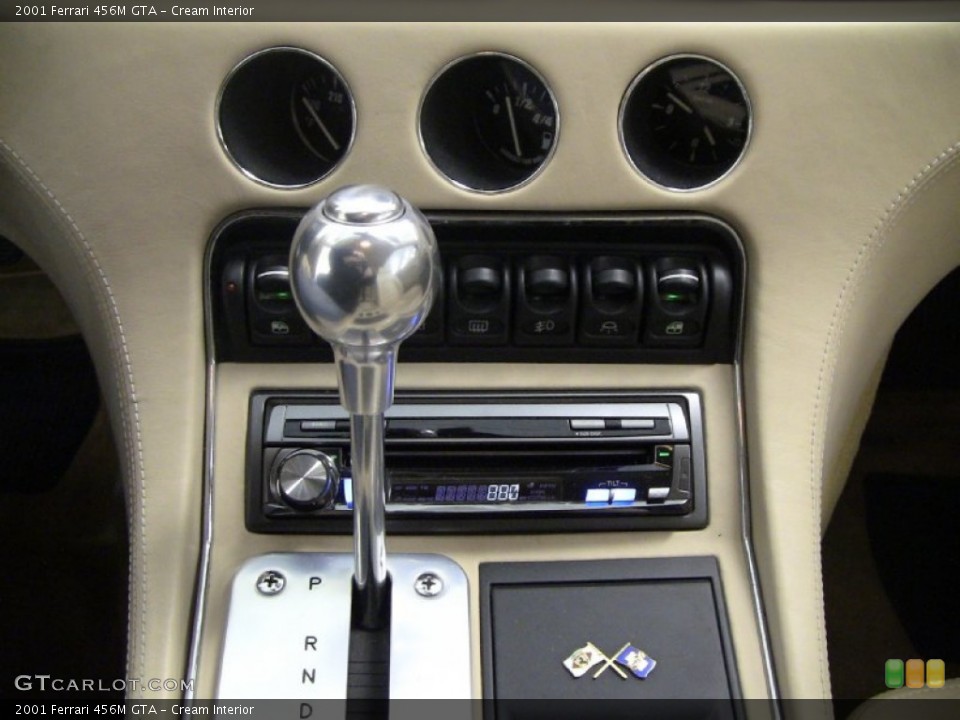 Cream Interior Transmission for the 2001 Ferrari 456M GTA #55874253
