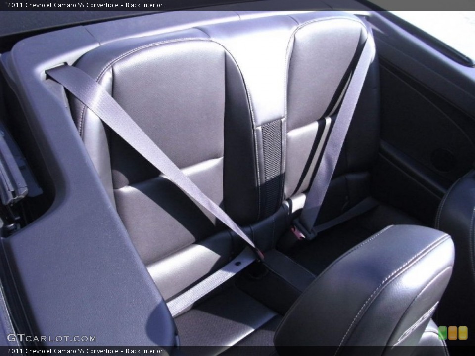 Black Interior Photo for the 2011 Chevrolet Camaro SS Convertible #55875485