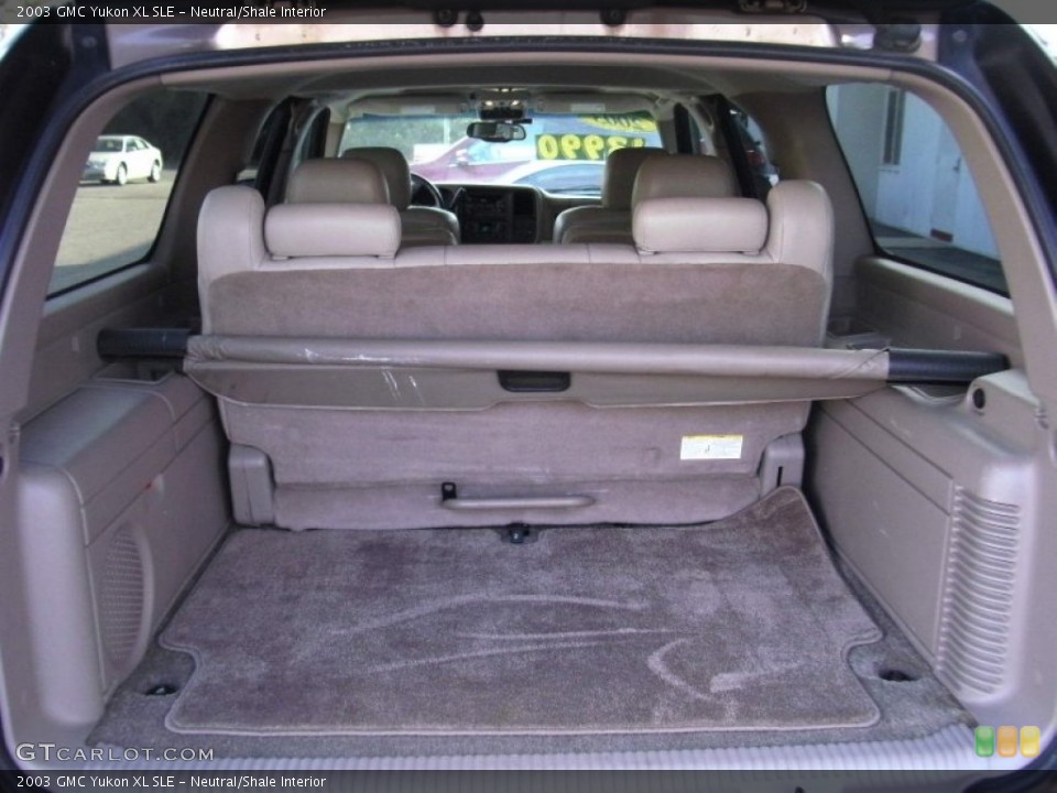 Neutral/Shale Interior Trunk for the 2003 GMC Yukon XL SLE #55875646