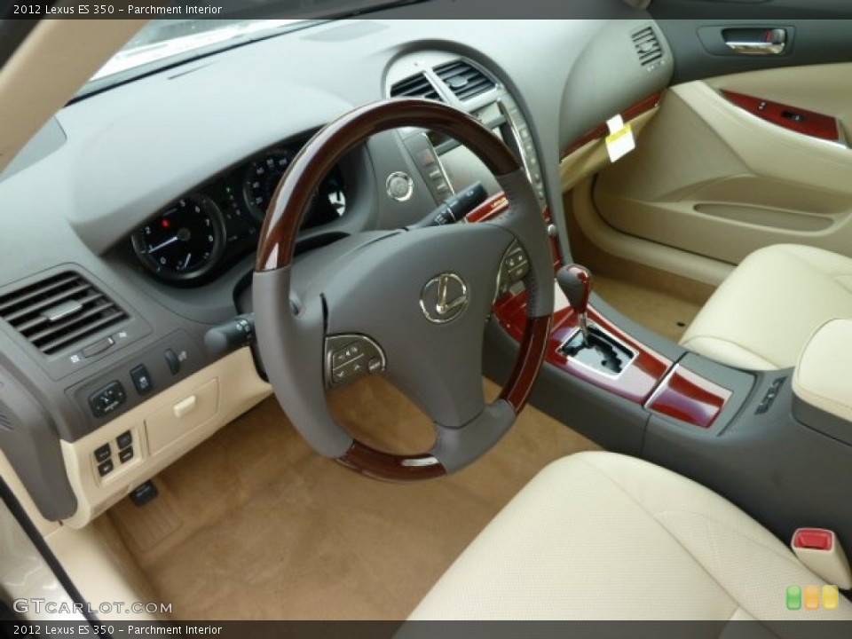 Parchment Interior Prime Interior for the 2012 Lexus ES 350 #55875667