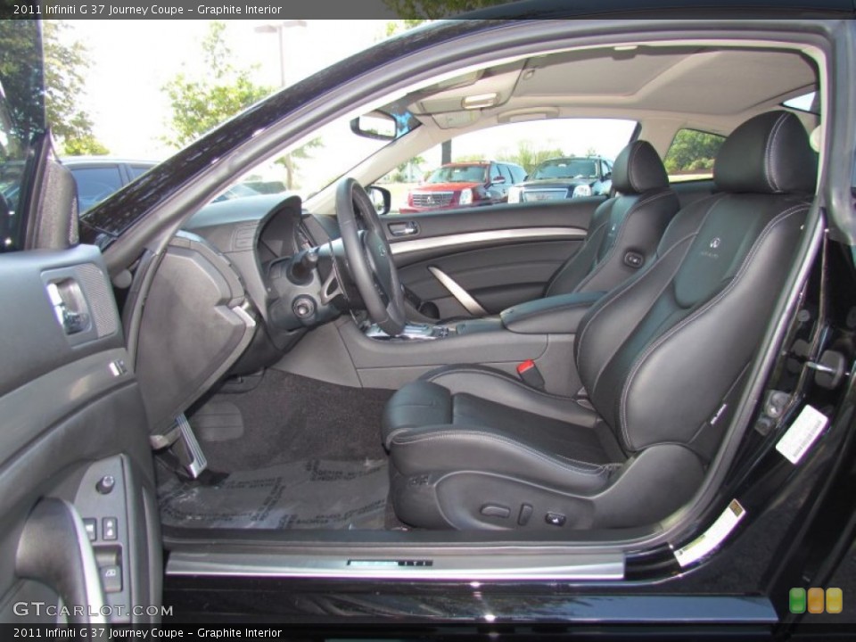 Graphite Interior Photo for the 2011 Infiniti G 37 Journey Coupe #55876448