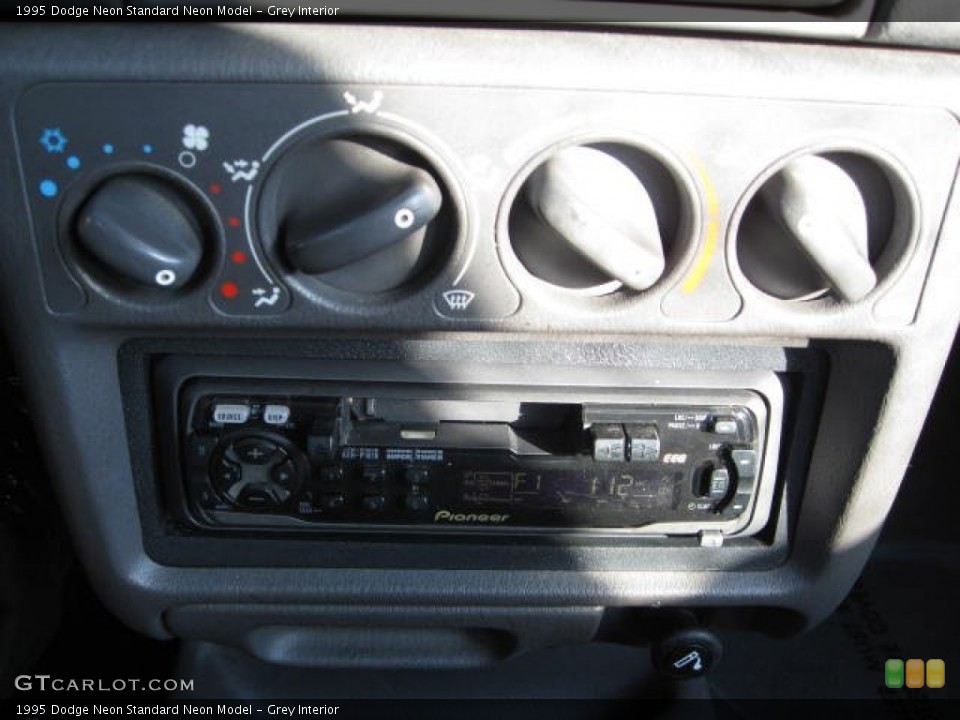 Grey Interior Controls for the 1995 Dodge Neon  #55876500