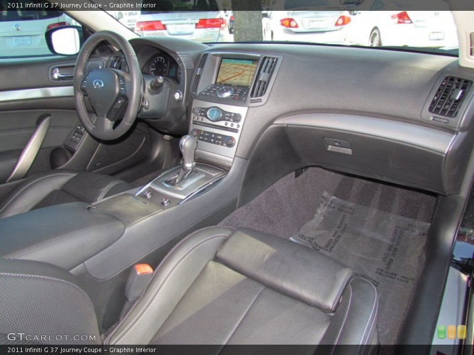 Graphite Interior Dashboard for the 2011 Infiniti G 37 Journey Coupe #55876522