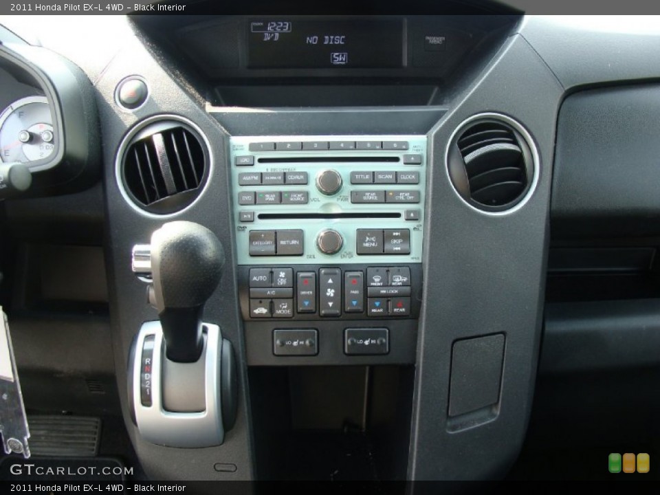 Black Interior Controls for the 2011 Honda Pilot EX-L 4WD #55876848
