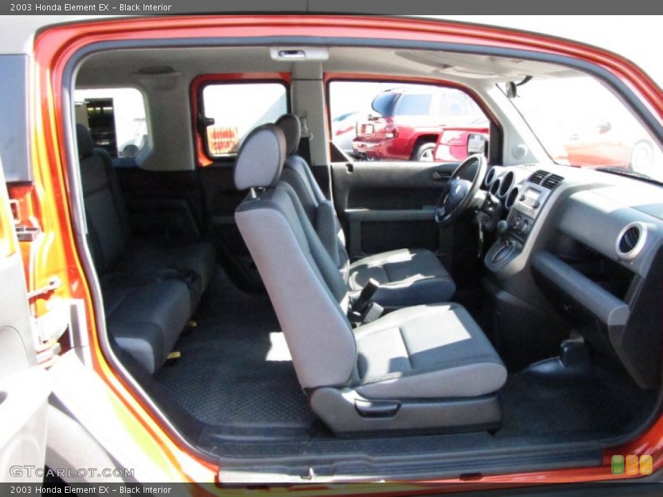 Black Interior Photo for the 2003 Honda Element EX #55878904