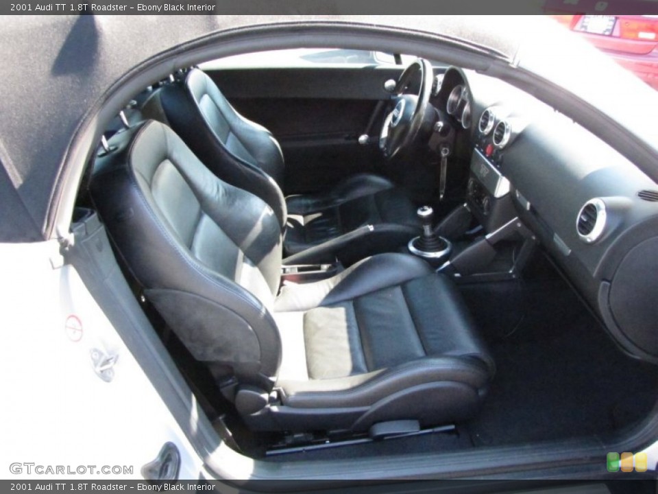 Ebony Black Interior Photo for the 2001 Audi TT 1.8T Roadster #55879555