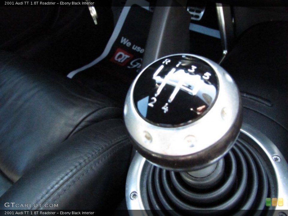 Ebony Black Interior Transmission for the 2001 Audi TT 1.8T Roadster #55879564