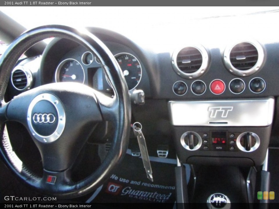 Ebony Black Interior Dashboard for the 2001 Audi TT 1.8T Roadster #55879573
