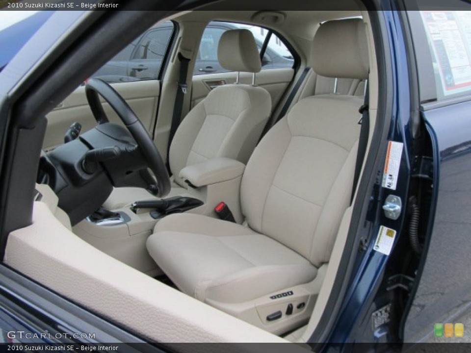 Beige Interior Photo for the 2010 Suzuki Kizashi SE #55880398
