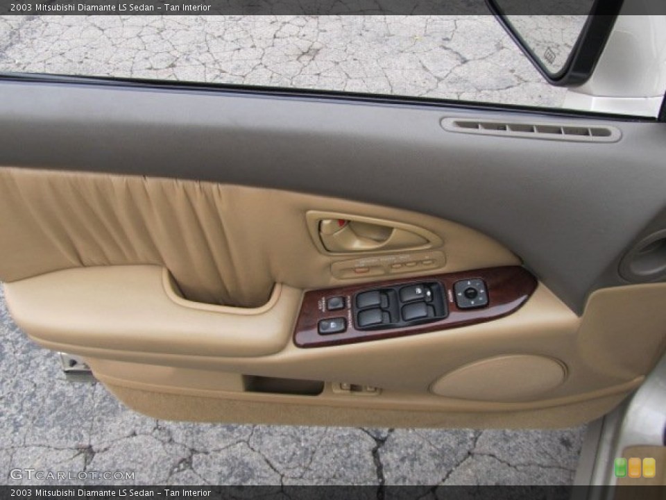 Tan Interior Door Panel for the 2003 Mitsubishi Diamante LS Sedan #55880539