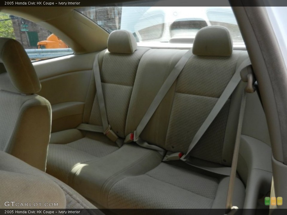 Ivory Interior Photo for the 2005 Honda Civic HX Coupe #55882948