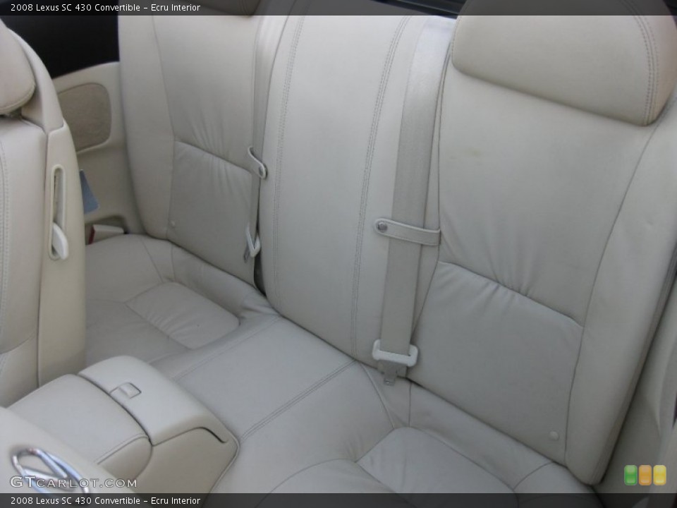 Ecru Interior Photo for the 2008 Lexus SC 430 Convertible #55883411