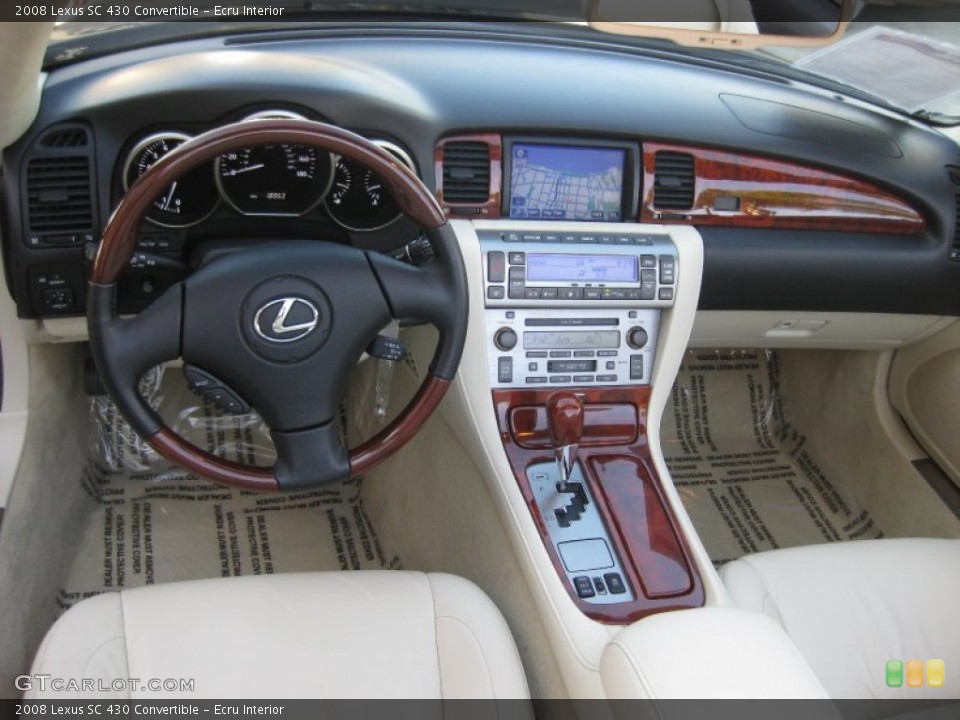 Ecru Interior Dashboard for the 2008 Lexus SC 430 Convertible #55883419