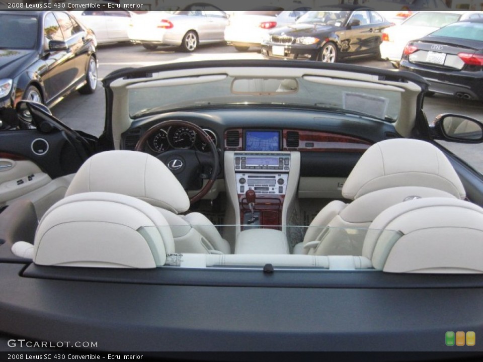 Ecru Interior Photo for the 2008 Lexus SC 430 Convertible #55883428
