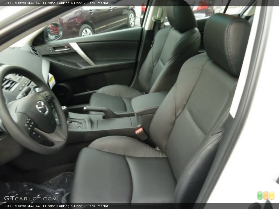 Black Interior Photo for the 2012 Mazda MAZDA3 i Grand Touring 4 Door #55885069