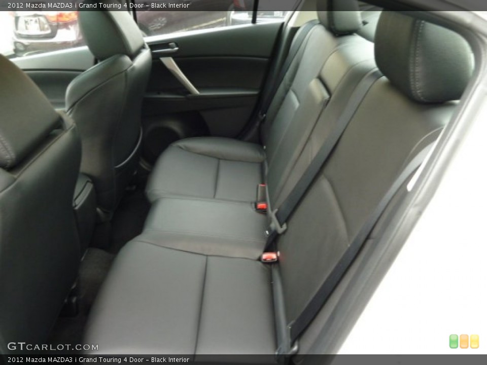 Black Interior Photo for the 2012 Mazda MAZDA3 i Grand Touring 4 Door #55885078