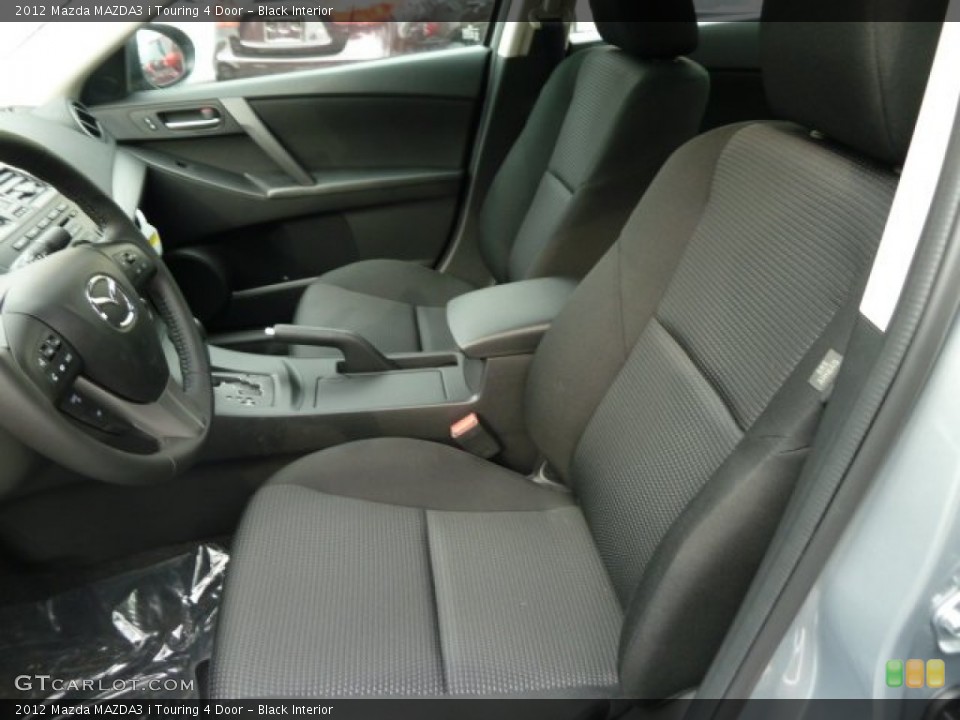 Black Interior Photo for the 2012 Mazda MAZDA3 i Touring 4 Door #55885246