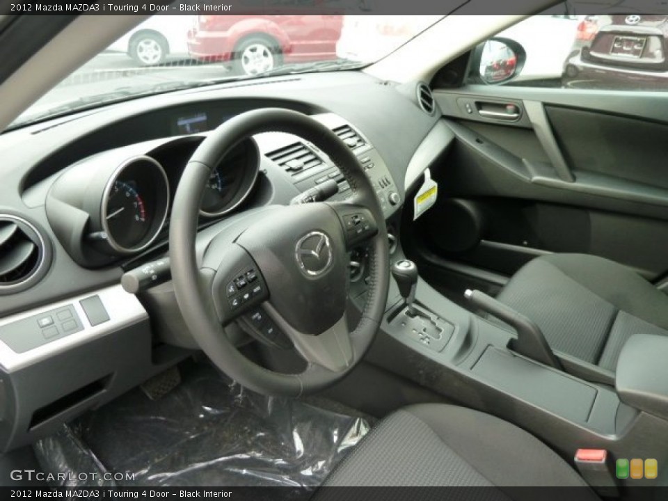 Black Interior Photo for the 2012 Mazda MAZDA3 i Touring 4 Door #55885291