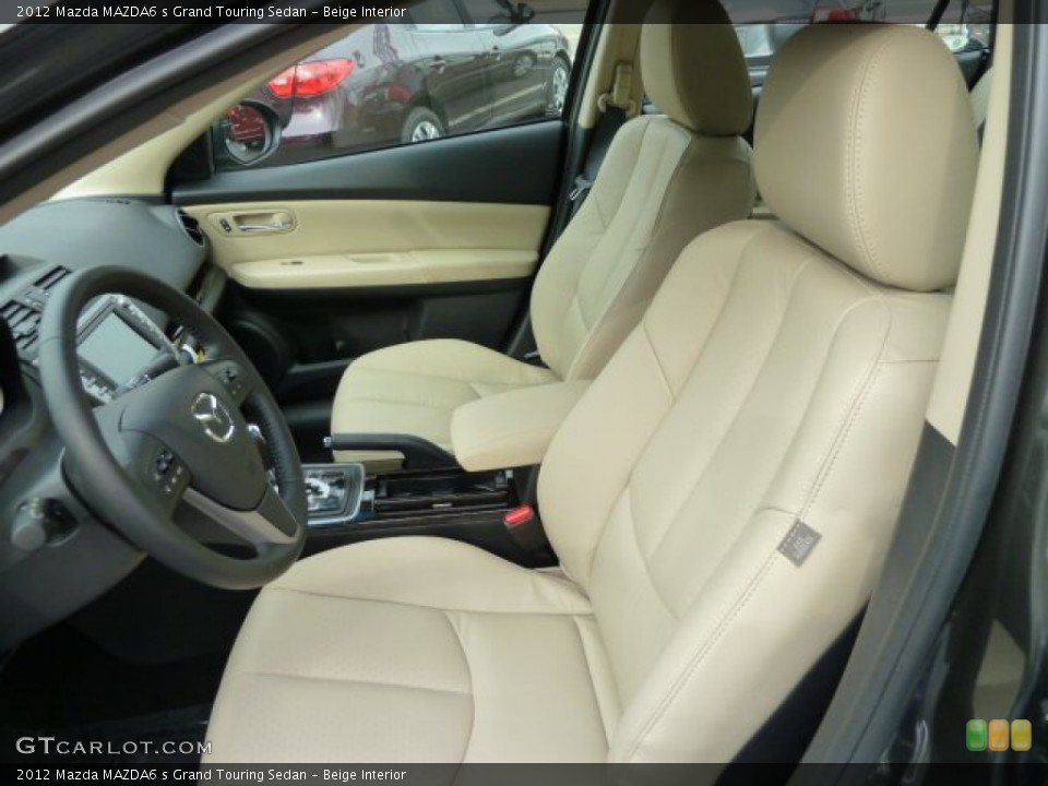 Beige Interior Photo for the 2012 Mazda MAZDA6 s Grand Touring Sedan #55885414