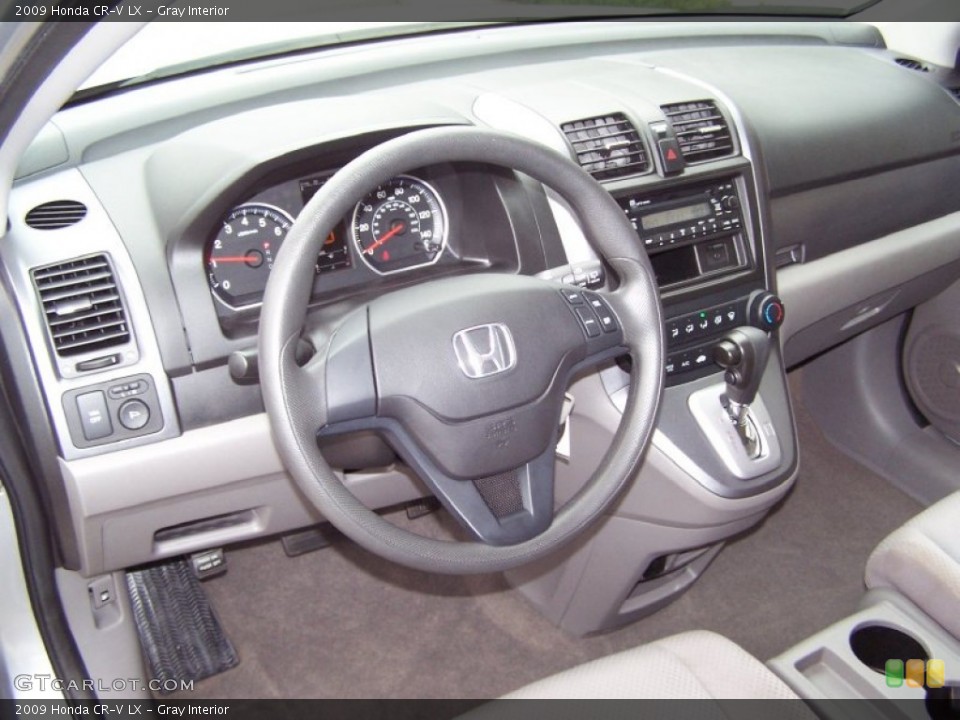 Gray Interior Dashboard for the 2009 Honda CR-V LX #55885573