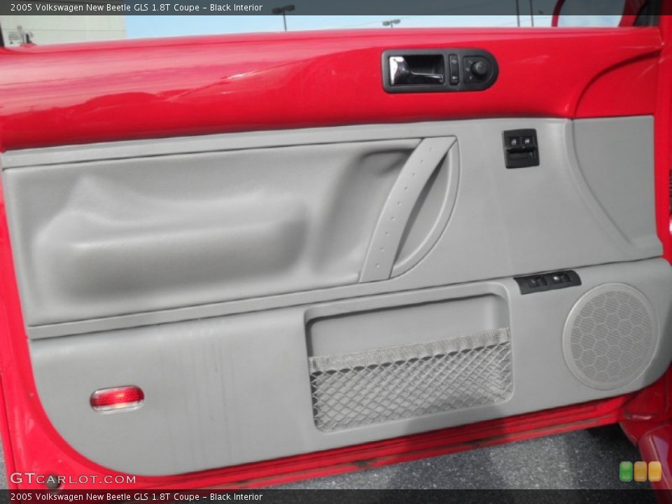 Black Interior Door Panel for the 2005 Volkswagen New Beetle GLS 1.8T Coupe #55886779