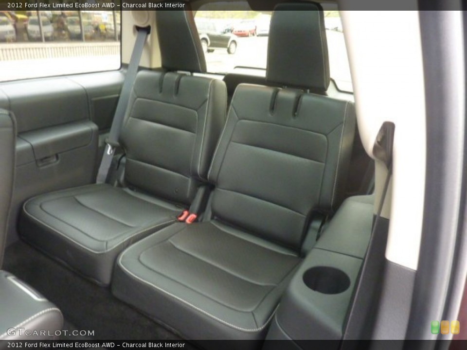 Charcoal Black Interior Photo for the 2012 Ford Flex Limited EcoBoost AWD #55889215