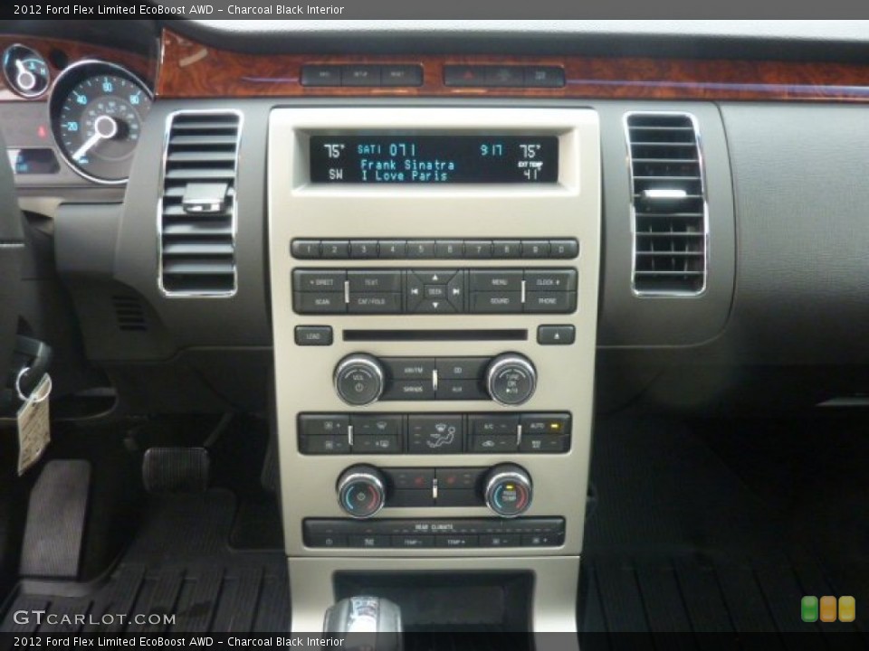 Charcoal Black Interior Controls for the 2012 Ford Flex Limited EcoBoost AWD #55889269