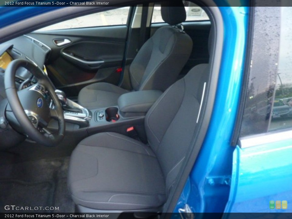 Charcoal Black Interior Photo for the 2012 Ford Focus Titanium 5-Door #55889529