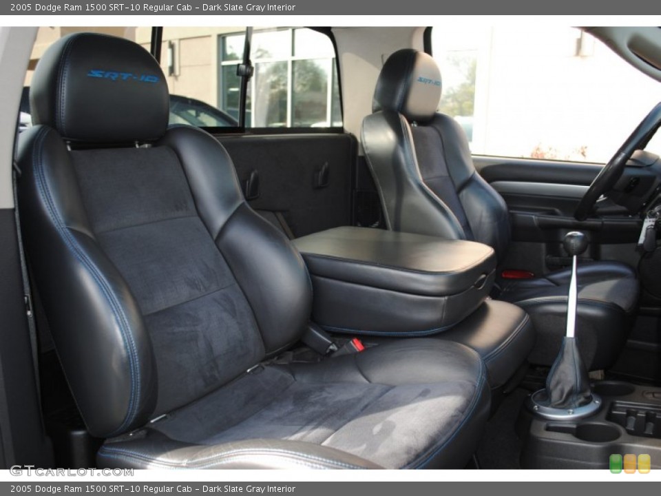 Dark Slate Gray Interior Photo for the 2005 Dodge Ram 1500 SRT-10 Regular Cab #55889650