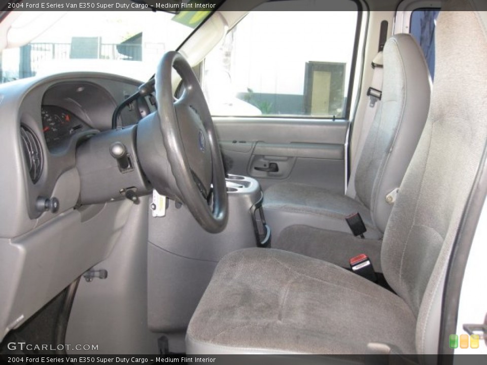 Medium Flint Interior Photo for the 2004 Ford E Series Van E350 Super Duty Cargo #55890424