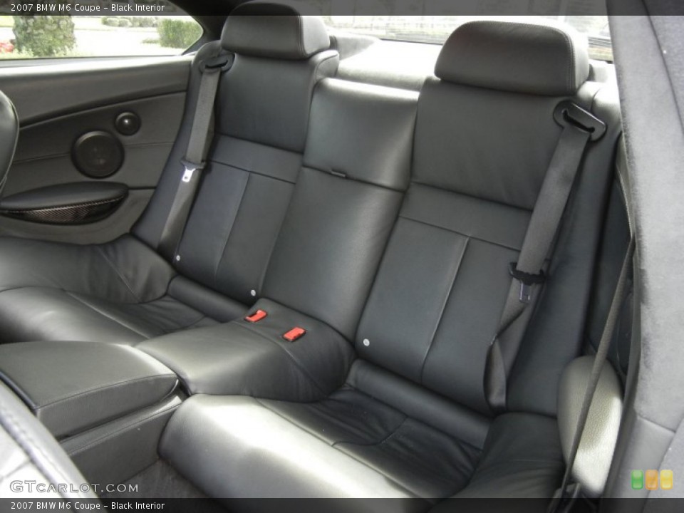 Black Interior Photo for the 2007 BMW M6 Coupe #55890717
