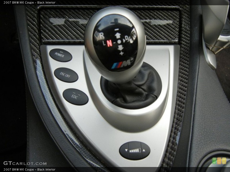 Black Interior Transmission for the 2007 BMW M6 Coupe #55890811