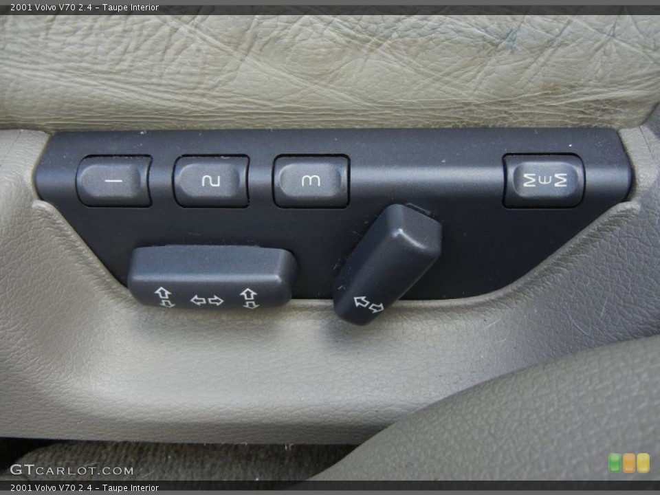 Taupe Interior Controls for the 2001 Volvo V70 2.4 #55891282
