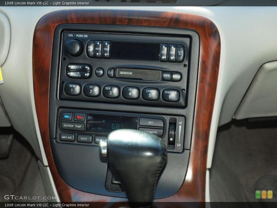 Light Graphite Interior Audio System for the 1998 Lincoln Mark VIII LSC #55891520