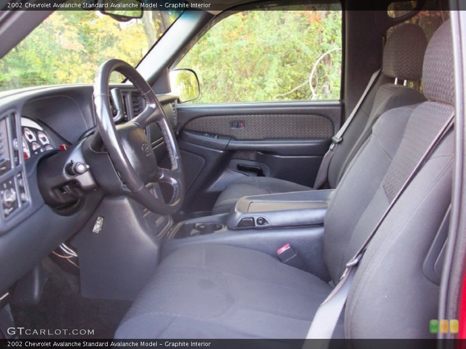 Graphite Interior Photo for the 2002 Chevrolet Avalanche  #55891624