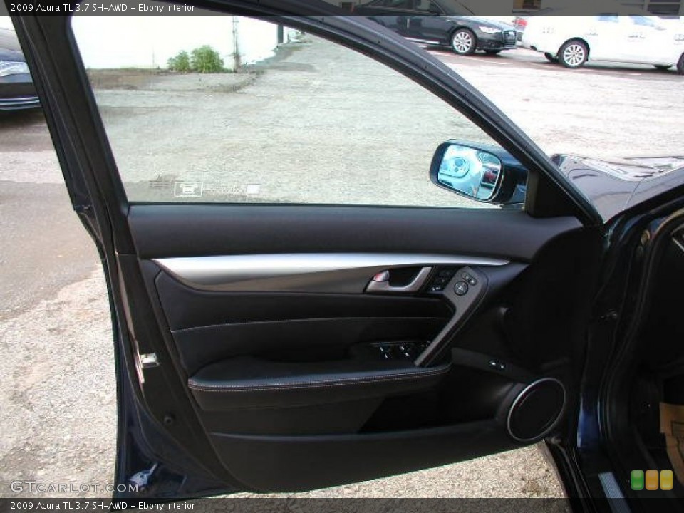 Ebony Interior Door Panel for the 2009 Acura TL 3.7 SH-AWD #55892713