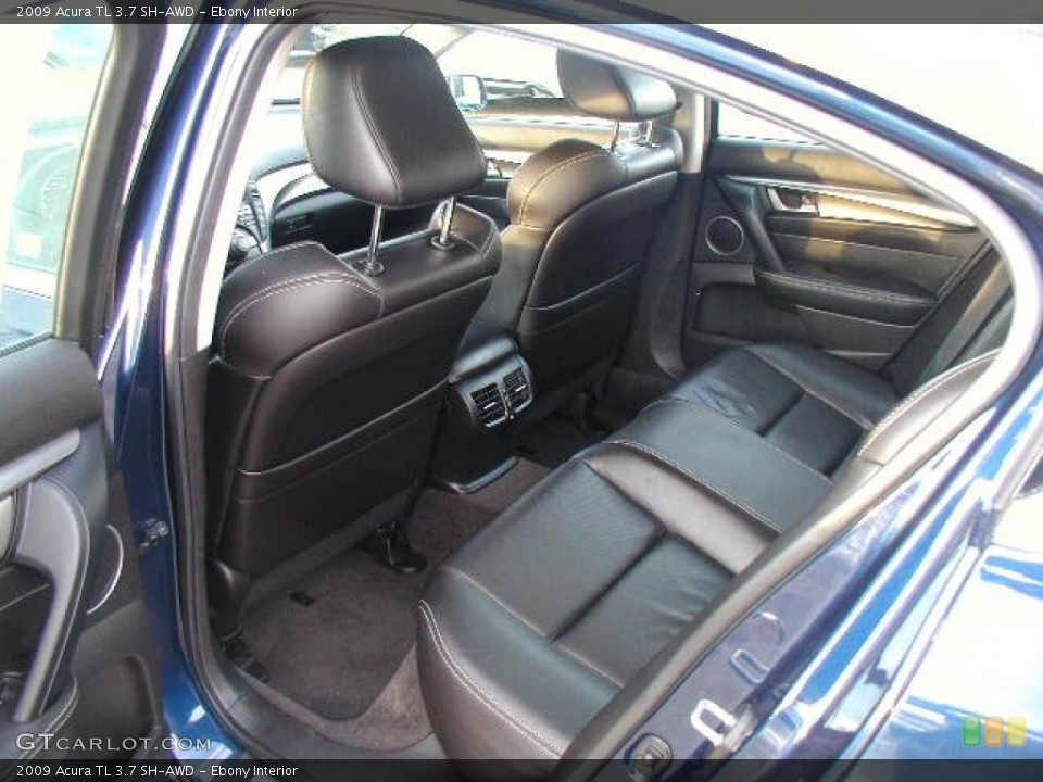 Ebony Interior Photo for the 2009 Acura TL 3.7 SH-AWD #55892731