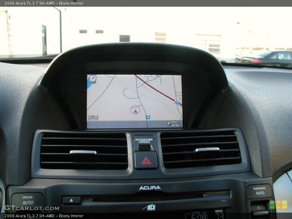 Ebony Interior Navigation for the 2009 Acura TL 3.7 SH-AWD #55892813