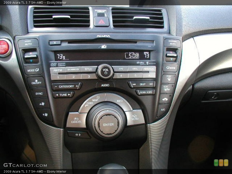 Ebony Interior Controls for the 2009 Acura TL 3.7 SH-AWD #55892821
