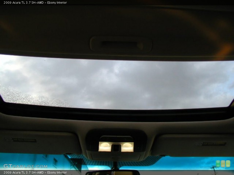 Ebony Interior Sunroof for the 2009 Acura TL 3.7 SH-AWD #55892866