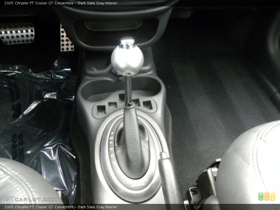 Dark Slate Gray Interior Transmission for the 2005 Chrysler PT Cruiser GT Convertible #55892905