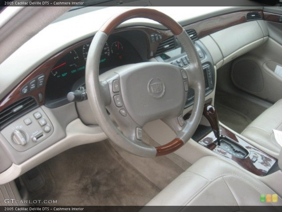 Cashmere Interior Steering Wheel for the 2005 Cadillac DeVille DTS #55893136